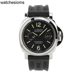 Polshorloges luxe panerass horloge mechanische PAM01104 automatische heren waterdichte volledige roestvrijstalen hoge kwaliteit