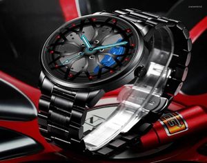 Montre-bracelets Luxury Sports Men39s pour F1 Ferrary Racing Quartz Regarder noir Automatique Big Dal