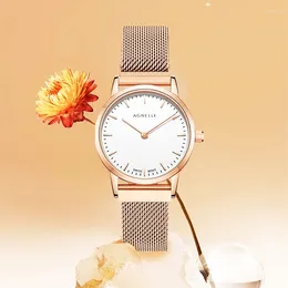 Horloges Luxe Dames Magneet Horloges Modieuze Dames Waterdicht Quartz Casual Montre Femme Dames Buck Horloge