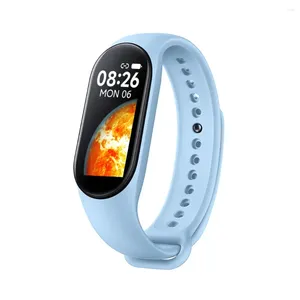 Montres-bracelets M7 Smart Bracelet Sports Step Meter Bluetooth Électronique Fréquence cardiaque Pression artérielle Surveillance de l'oxygène