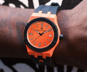 Montre-bracelets Maurice Lacroix Aikon Mens Watch Strap Rubberz Quartz Smart pour hommes Sports Relogie Masculino Reloj Hombre 230103