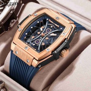 Polshorloges Megir Luxury Mens Quartz Fashion Military Sports Waterproof Luminescent Watch Reloj Hombre 8109