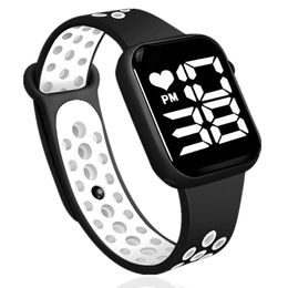 Polshorloges digitale horloges voor heren 2022 Sport leidde horloge voor mannen dames siliconen armband elektronische klok relogio masculinowristwatcheswr