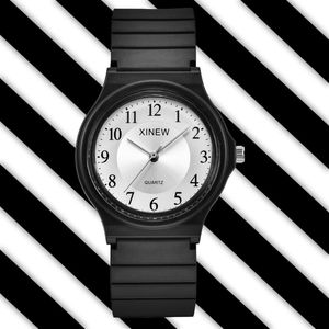 Polshorloges mannen casual horloges met siliconen band heren analoge kwarts klassieke pols horloge voor unisex kinderen cadeau reloj hombre