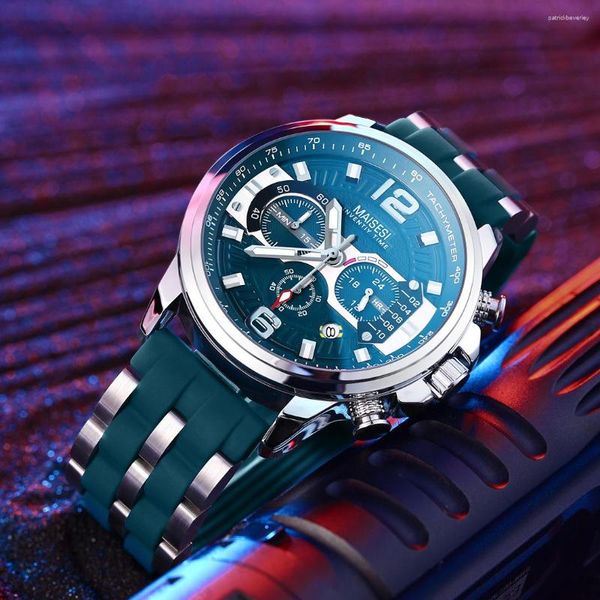 Montres-bracelets hommes luxe Quartz affaires sport décontracté montre-bracelet messieurs horloge étanche hommes montres