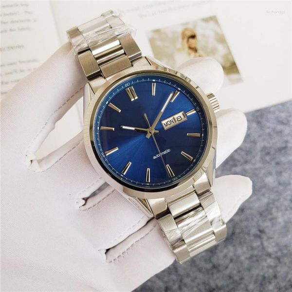 Relojes de pulsera Reloj para hombre 904l Acero inoxidable Automático Mecánico Relojes de alta calidad Japón MOVT 44 mm