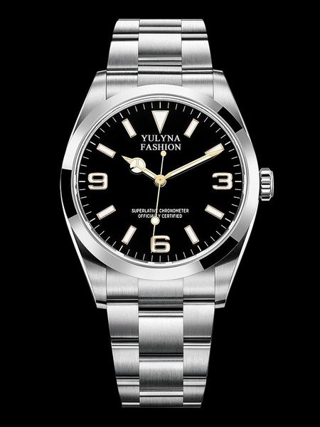 Montres-bracelets montres pour hommes série Explorer 36mm montre mécanique automatique de luxe haut de gamme étanche femmes Relogio Masculino