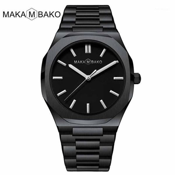 Relojes de pulsera para Hombre, Reloj deportivo de cuarzo, a la moda, resistente al agua, Reloj de negocios, correa de acero, relojes para niños, Reloj Hombre1256f