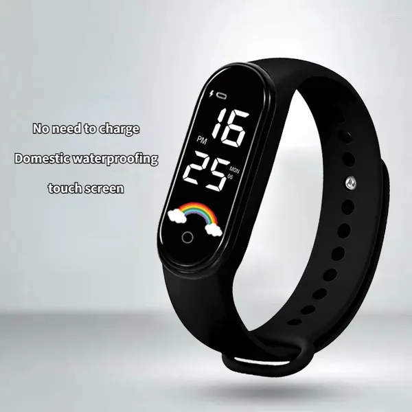 Montres-bracelets hommes montre LED montres électroniques sport pour femmes étanche adolescents garçons filles Relojes Para Hombre