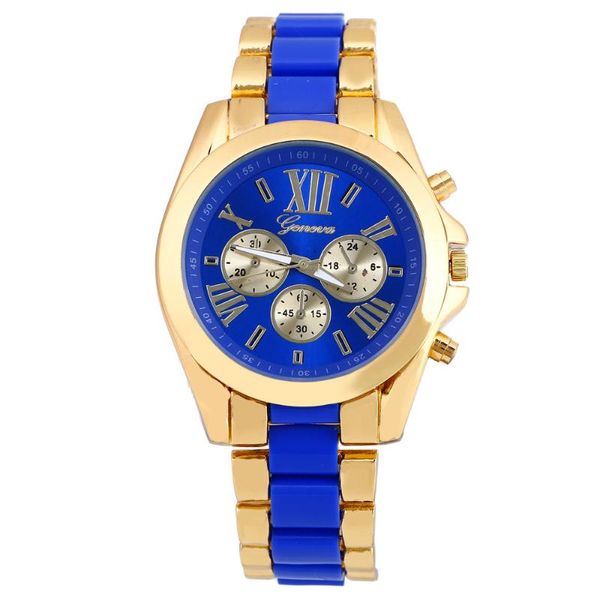 Relojes de pulsera para hombre, correa de silicona superior, relojes militares de negocios, reloj de viaje dorado, reloj de pulsera de cuarzo, reloj Masculino