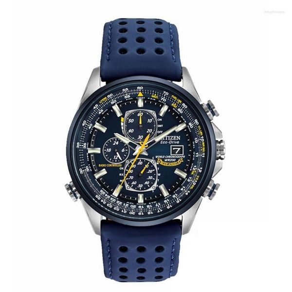 Relojes de pulsera para hombre, reloj de cuarzo de lujo, calendario luminoso, correa resistente al agua, reloj redondo elegante para cronógrafo de acero inoxidable