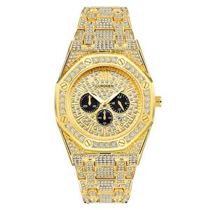 Montre-bracelets Hommes regarde quartz Classic Men's Wrist Watch Top Fashion Business Wristwatch pour l'homme 2693