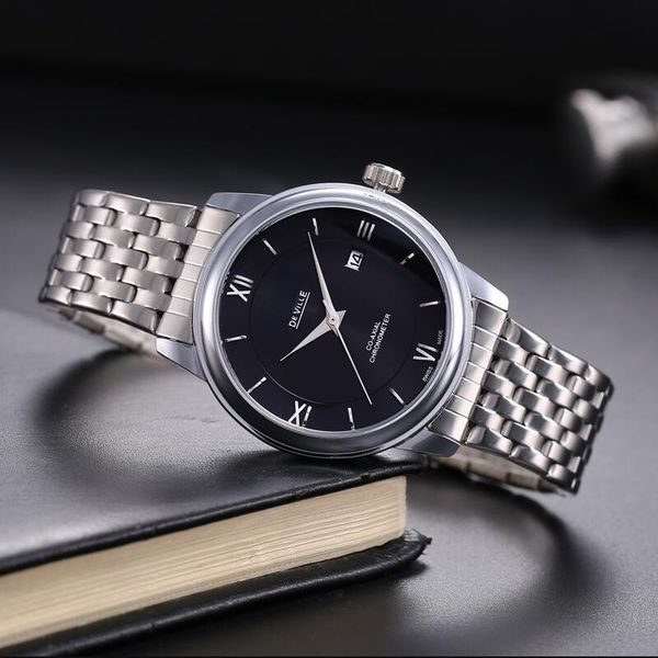 Relojes de pulsera Relojes para hombres Reloj con movimiento de cuarzo de alta calidad Reloj de pulsera de negocios de lujo Relojes clásicos Pulsera