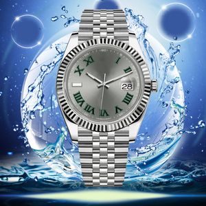 Venta de relojes de pulsera Relojes mecánicos automáticos para hombre 36/41 mm Bisel de diamantes de acero inoxidable completo Reloj de oro luminoso resistente al agua montre de luxe venta de relojes de pulsera