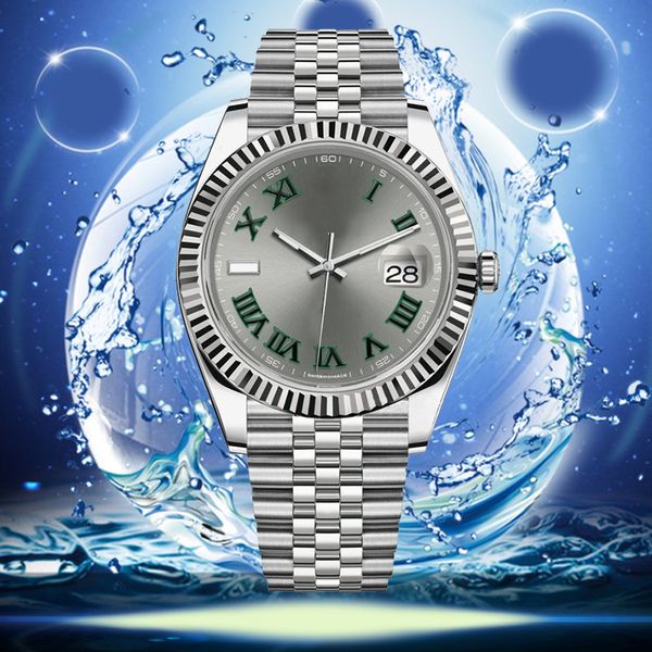 montre-bracelet vente Montres mécaniques automatiques pour hommes 36/41 mm lunette en diamant en acier inoxydable étanche montre en or lumineux montre de luxe montre-bracelet vente