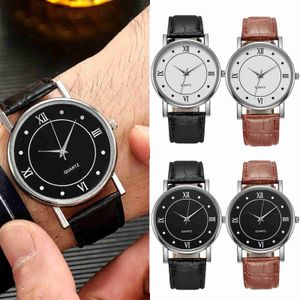 Horloges Heren Zakelijke Horloges Mode Leven Waterdicht Quartz Horloge Lederen band Sport Casual Polshorloge relogios masculino 24319