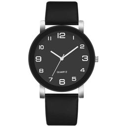 Muñeca para hombres Fashion Fashion Digital Graduado Ronda Redonda Quartz Estudiante Ultra Thin Pointer Clock New 2024 H240504