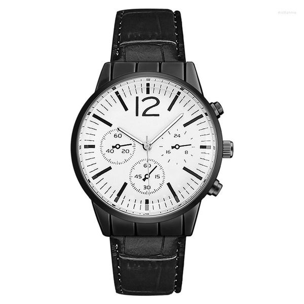 Montres-bracelets Hommes Montres Sport Montre Marque Hommes Quartz Analogique Mâle Alliage Boîtier En Acier Inoxydable Verre Visage Style Polyvalent