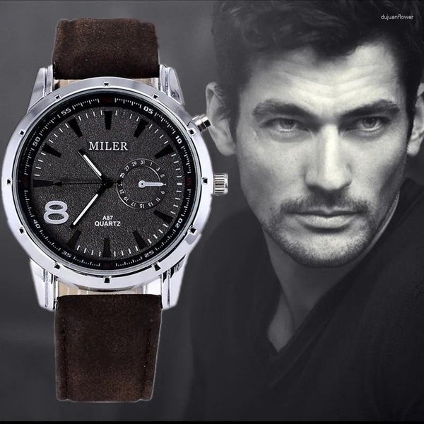 Montres-bracelets MILER Montre Hommes Top Sport Montres Hommes Horloge Erkek Kol Saati Reloj Hombre Relogio Masculino