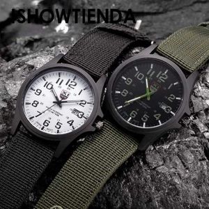 Horloges Militair Heren Quartz Horloge Zwarte Wijzerplaat Datum Luxe Sport Polshorloge Heren Horloges Voor Mannen Slimme Horloges Voor Mannen 24329