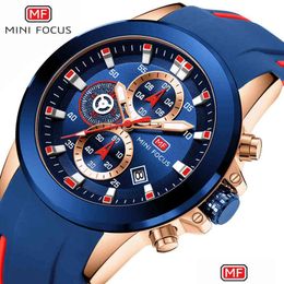 Horloges Minifocus Chronograaf Heren Horloges Merk Luxe Casual Sport Datum Quartz Sile Horloges Waterdicht Pols Wat Dhgarden Otyq1