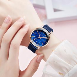 Montres-bracelets MINIFOCUS luxe femmes montre acier Simple décontracté horloge mode Sport étanche montre-bracelet Relogio Feminino