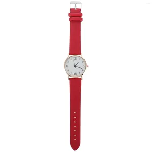 Horloges Minimalistisch horloge Dames Dames Beknopt meisjespolshorloge Wit Dameshorloges Miss