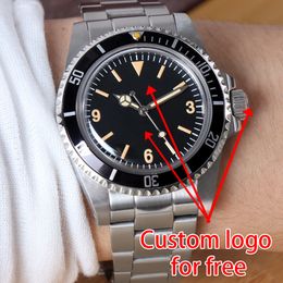Relojes de pulsera MINUTETIME Custom Vintage 369 NH35 Reloj de lujo Luminoso Mecánico Movimiento automático Impermeable Reloj de pulsera de acero inoxidable Hombres 230820