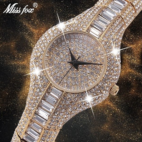 Montres-bracelets MISSFOX 30mm petite montre pour femme antichoc étanche luxe dames Ar métal montre bracelets Bu montres chinoises 230807
