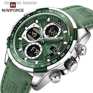 Polshorloges Nieuwe Naviforce Mens Fashion Military Luxury Sports Timing Waterdichte kwarts Watch GiftC24410