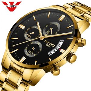 Horloges NIBOSI Relogio Masculino Mannen Horloges Luxe Beroemde Top Merk Heren Mode Casual Jurk Horloge Militaire Quartz Saat 231216