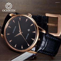 Polshorloges ochstin2024 gepersonaliseerde trendy heren zachte serie geïmporteerde multifunctionele kwarts beweging horloge