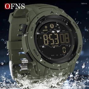 Polshorloges OFNS mode topmerk sportmannen horloges countdown waterdichte led digitale horloge man militaire polshorloge relogio masculino 2145