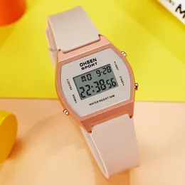 Horloges OHSEN Vrouwen Digitale Horloges Waterdicht Hombre Meisjes Sport Roze Hand Klokken Mannen Horloge Relogio Feminino 2023