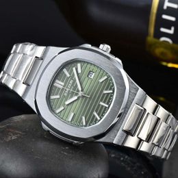 Horloges Originele Merk Horloges Voor Heren Mode Casual Automatische Datum Quartz Horloge Luxe Zakelijke Waterdichte Sieraden Klok