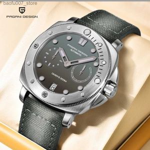 Polshorloges Pagani Design 2023 Heren Mechanische pols Top Luxe Automatisch voor mannen Sport 20Bar Waterdichte Saffier Mirror Reloj