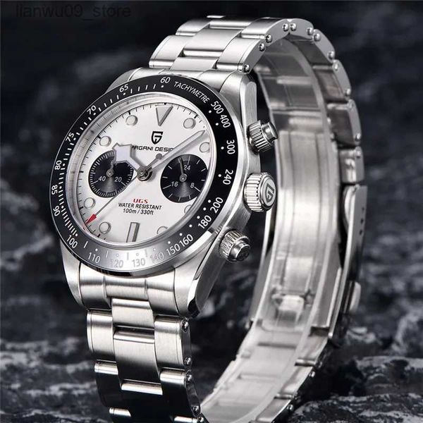 Montres-bracelets PAGANI DESIGN 2023 Nouveau BB Panda Rétro Montre Pour hommes Chronographe De Luxe Quartz Montres Hommes Spor Watch100M Étanche 1718Q231123