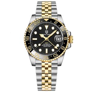 Horloges PAGANI DESIGN Mode Luxe Mannen GMT Horloge 40 MM Keramische Ring 316 Roestvrij Staal Saffierglas Automatische Horloges 230802