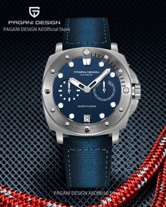 Relojes de pulsera PAGANI DESIGN Relojes para hombres Reloj mecánico automático de lujo para hombres 200M Reloj de pulsera de acero inoxidable resistente al agua para hombres 230830