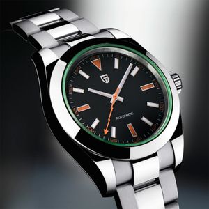 PAGANI DESIGN Mechanische herenhorloges Topmerk luxe automatisch horloge voor heren Saffierspiegel NH35A Duikklok Reloj Hombre 230823