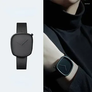 Polshorloges Kiezel Scandinavisch minimalistisch designhorloge Heren en dames Eenvoudig Betaalbaar Luxe Mode Geavanceerd gevoel