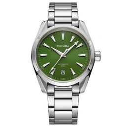 Horloges PHYLIDA Groene Wijzerplaat Aqua 150m Automatisch Horloge Saffierkristal NH35A Horloge 100WR Diver Horloges voor Mannen 231110