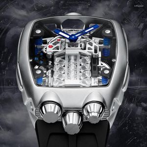 Relojes de pulsera Pindu Design Relojes para hombre Top Military Sport Men NH05 Reloj automático Impermeable Mecánico Montre Homm