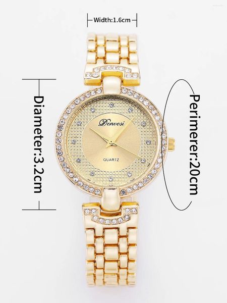 Muñecos de pulsera Relojes de oro premium para hombres Mujeres Movimiento mecánico automático Mirador de zafiro Mujeres