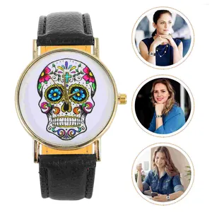 Relojes de pulsera Punk Head Braceletses Charming Female Wrist Women Womens Gift Watch Gifts
