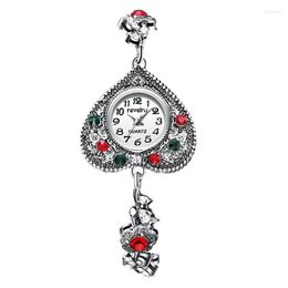 Montres-bracelets QINGXIYA Mode Coeur Cadran Design Femmes Montre De Luxe Diamant Bracelet Quartz Horloge Relogio Feminino