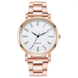 Relojes de pulsera Reloj con movimiento de cuarzo Reloj de pulsera para hombre Moda Casual Analógico Correa de acero inoxidable Negocios