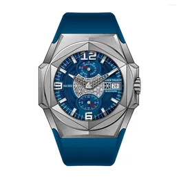 Montre-bracelets Reef Tiger Men Automatic Watch 43 mm Luxury Mécanique montre à la bracele