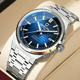 Armbanduhren Relogio Masculino Karneval Mechanische Business Uhr Für Männer Automatische Handgelenk NH36A Bewegung 2023 Reloj Hombre