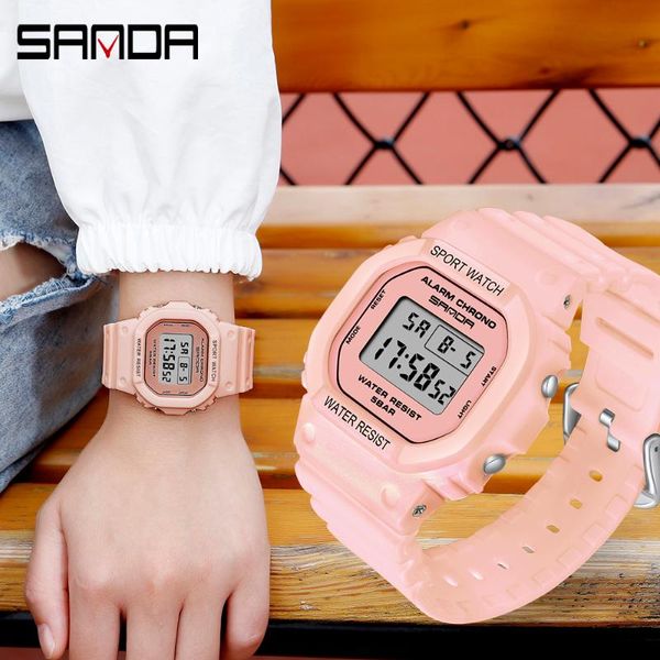 Relojes de pulsera Relojes Para Mujer 2023 G estilo impermeable Mujer Relojes digitales hombre LED alarma niño reloj deportivo chica señoras